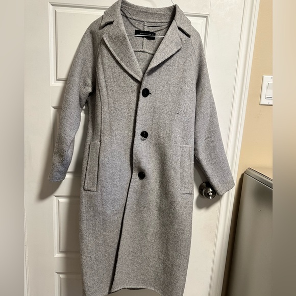 Jackets & Coats Zara Long Coat Poshmark Hanging Air Plant Ideas Trendy Plants